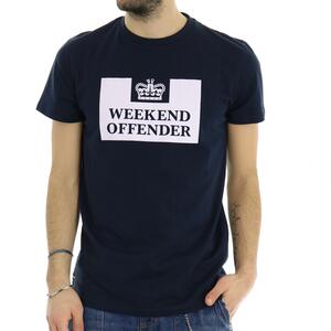 T-SHIRT PRISON TEE BLU